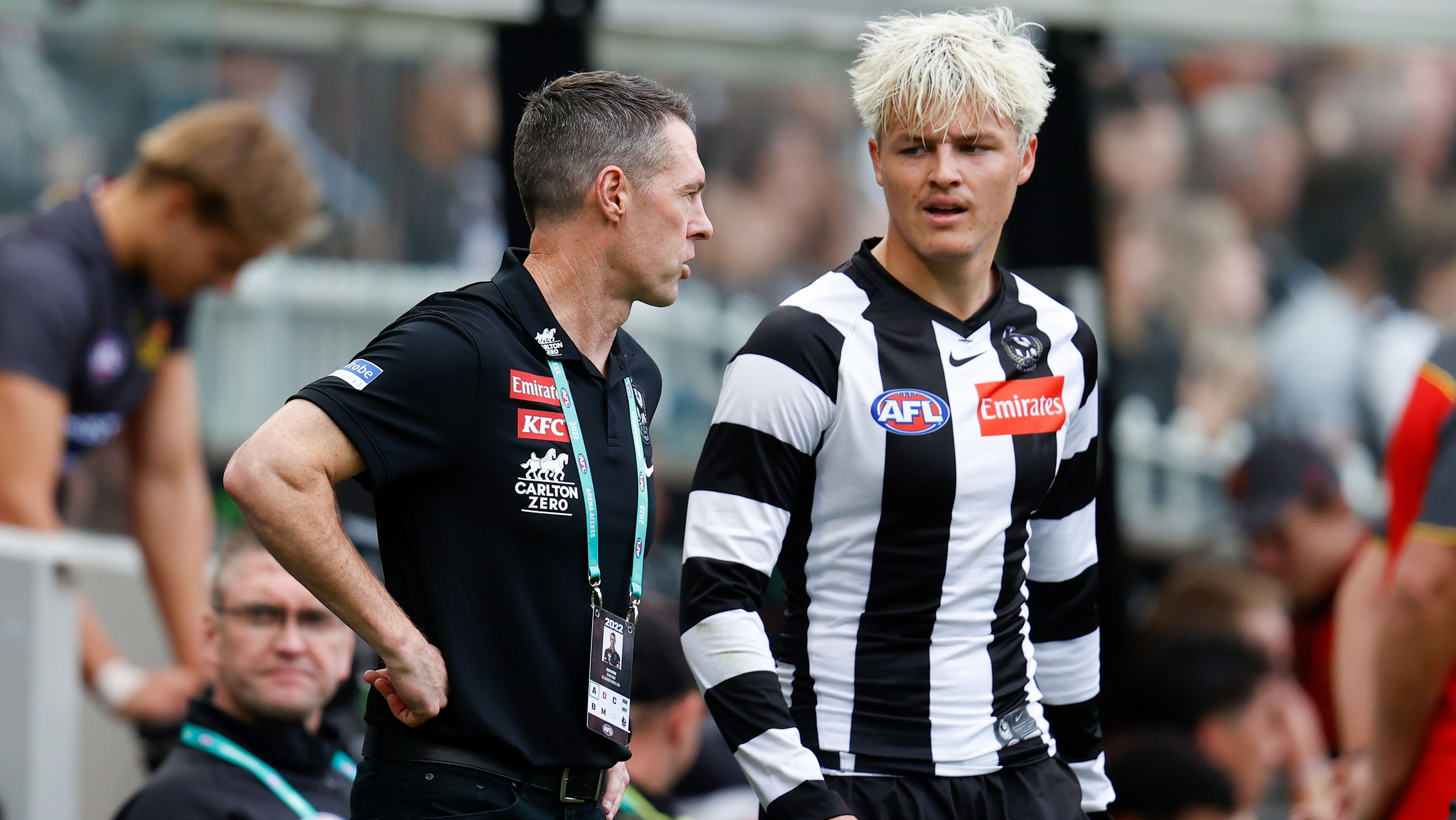 Craig McRae shut down suggestions that Ginnivan was shunned from the Pies.