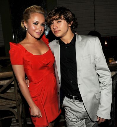 Hayden Panettiere and brother Jansen Panettiere at the after party for the LA premiere of SCRE4M in 2011.