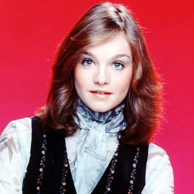 Pamela Sue Martin in a promotional portrait for the TV series 'The Hardy Boys/Nancy Drew Mysteries', 1977.