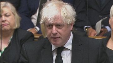 Former prime minister Boris Johnson has shared a powerful, personal moment to describe his and the nation&#x27;s grief.