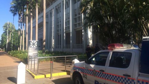 Northern Territory Parliament has been given the all-clear after a bomb threat this afternoon. (9NEWS)