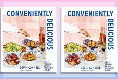 9PR: Conveniently Delicious: How to Cook and Eat with Spontaneity and Joy, by Devin Connell cookbook cover
