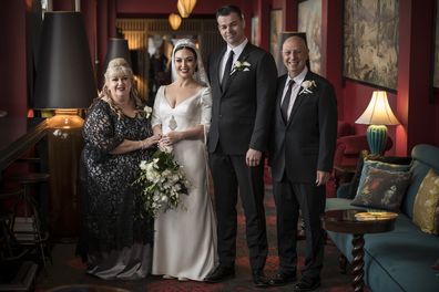 My Wedding Day: Princess Mary royal wedding inspired Sydney bride Natalie Oliveri