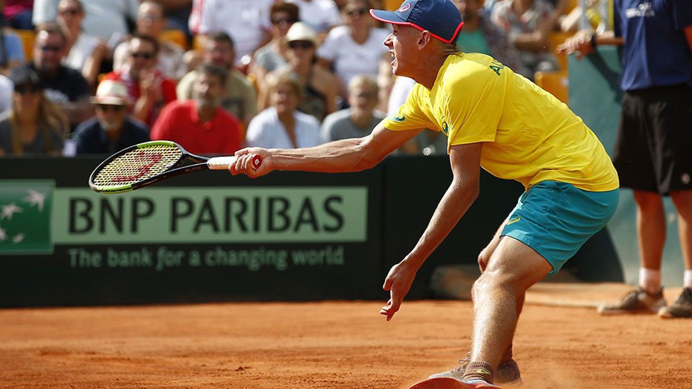 Alex de Minaur receives high praise after heroic effort against Dominic Thiem in Davis Cup defeat