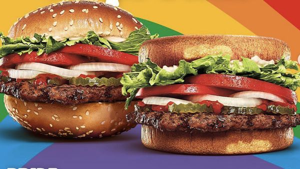 Burger King has a &#x27;Pride Whopper&#x27; with &#x27;two equal buns&#x27;