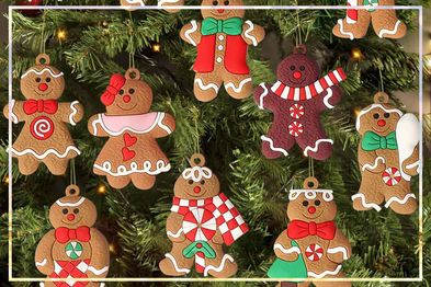 9PR: Gingerbread ornaments 