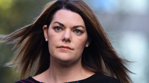There are reports the officer made the call to Senator Sarah Hanson-Young.