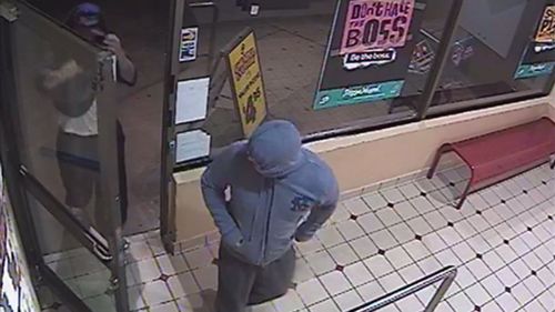 NSW Police release image from pizza restaurant robbery