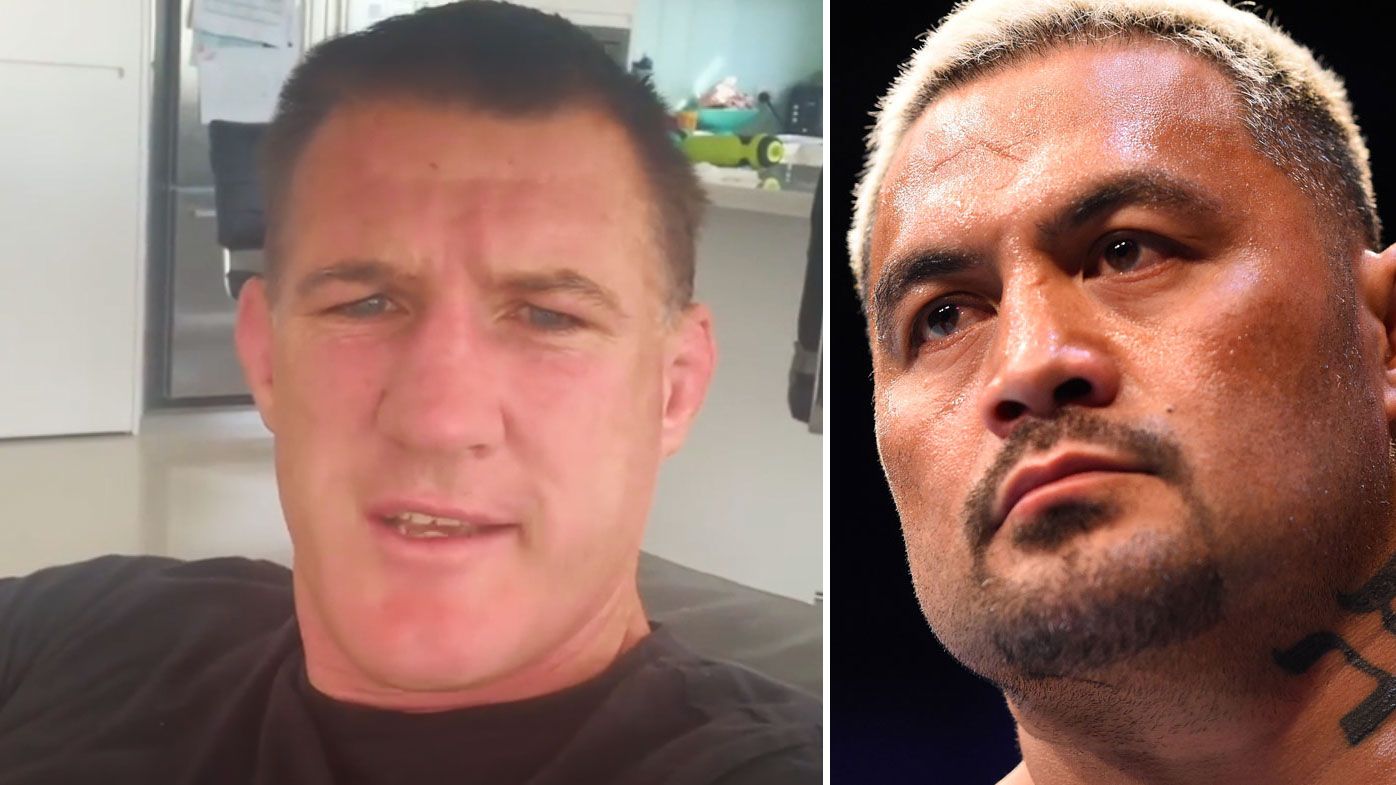Paul Gallen has told fight fans to wake up to the coronavirus pandemic. (Instagram)