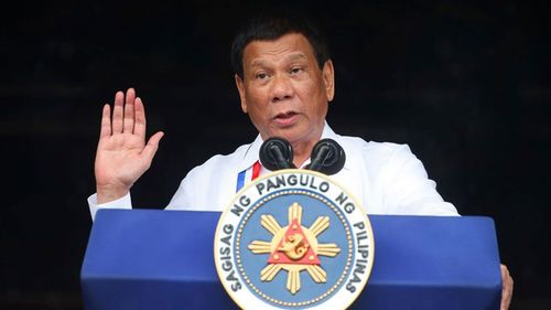 Philippine President Rodrigo Duterte will meet with bombing victims.