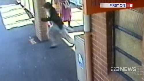 A Sydney grandfather has been forced to run for his life after he heroically rescued a baby girl from the path of an oncoming freight train. (9NEWS)