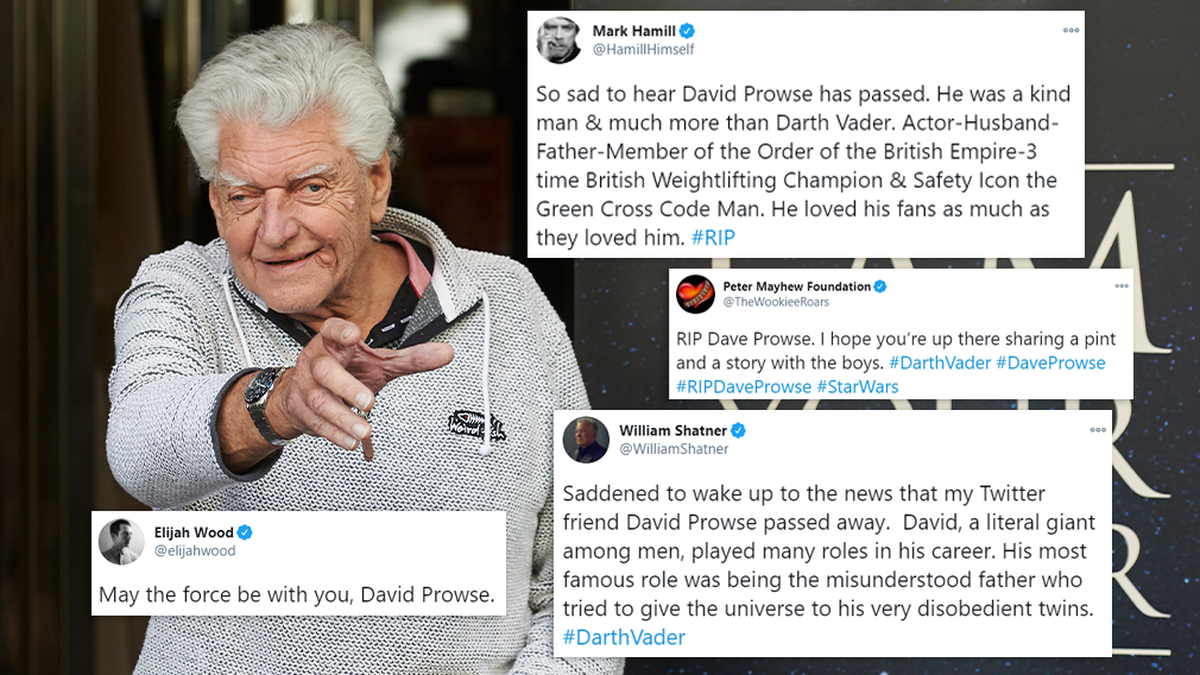 Mark Hamill faz homenagem ao ator David Prowse