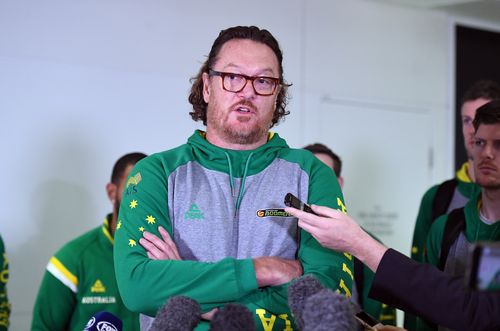 Boomers assistant coach Luc Longley says the Philippines coach incited his players to get violent. Picture: AAP