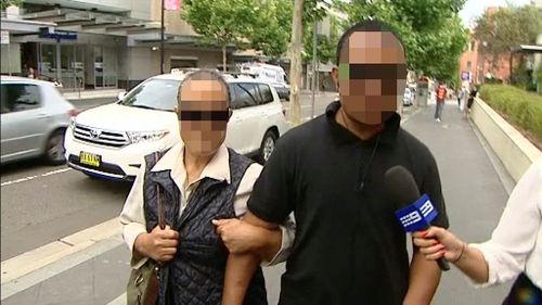 Supporters of the woman appeared at Penrith Court today. (9NEWS)