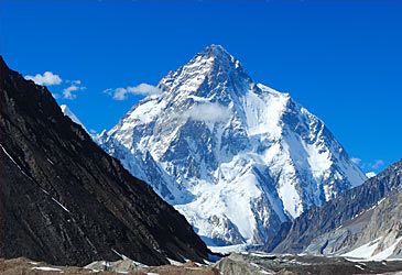 Which mountain is the second highest peak in the Himalayas?