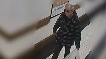 Keith Lees was seen walking into a shopping centre toilet after visiting a Kmart store.