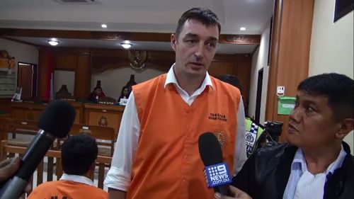 Alistair Larmour has faced court on abduction and assault charges. Picture: 9NEWS