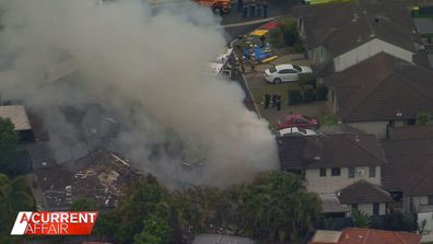 There was an explosion at a suburban townhouse in Brisbane's north on Wednesday.