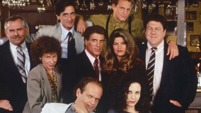 The cast of Cheers