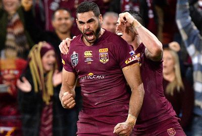 Greg Inglis was back to his best as the Maroons ran riot.