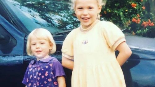 Lauren Ralph (right), pictured with her little sister Abigail.