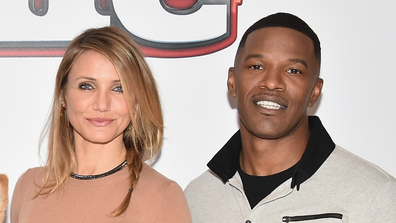 Cameron Diaz and Jamie Foxx attend the Annie photocall at Crosby Street Hotel on December 4, 2014 in New York City.