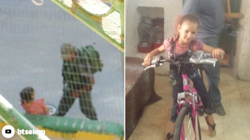 Israeli man gifts Palestinian girl with new bike after border guards broke previous one