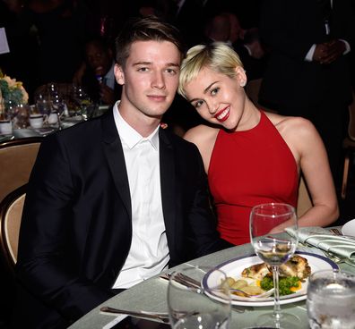 Patrick Schwarzenegger and Miley Cyrus in 2015