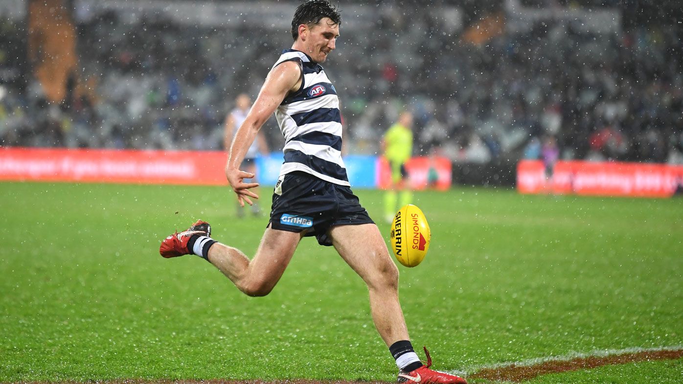 AFL: Geelong Cats rain on goals on Melboune Demons in 80-point drubbing