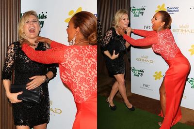 We just had to include these pictures of Nat B and Mel B last year ... they're too good not to publish!