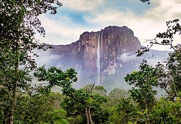 Which Venezuelan waterfall is the world's highest uninterrupted waterfall?