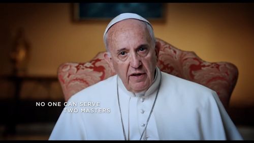 'Pope Francis: A Man of his Word' features face-to-face conversations with the Pope. (Pope Francis: A Man of his Word)