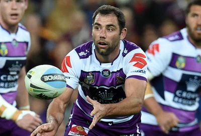 Melbourne captain Cameron Smith is the leader of the Storm's title hopes.