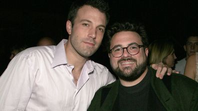 Ben Affleck and Kevin Smith during Some Odd Rubies West Coast Store Opening Hosted by Gran Centenario Tequila at Some Odd Rubies on Hillhurst in Los Angeles, California, United States. (Photo by Paul Redmond/WireImage)