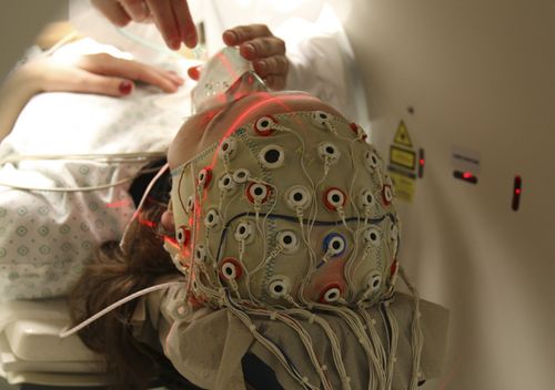 A patient is examined during a scan session at the University Hospital in Liege, Belgium, in 2009. Belgium's Rom Houben was misdiagnosed for 23 years as being in a coma until a doctor at Liege University discovered three years ago that Houben's brain was still functioning. Houben was diagnosed as being in a vegetative state following a car crash in 1983.