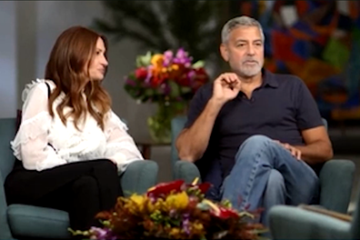 julia roberts and george clooney on today