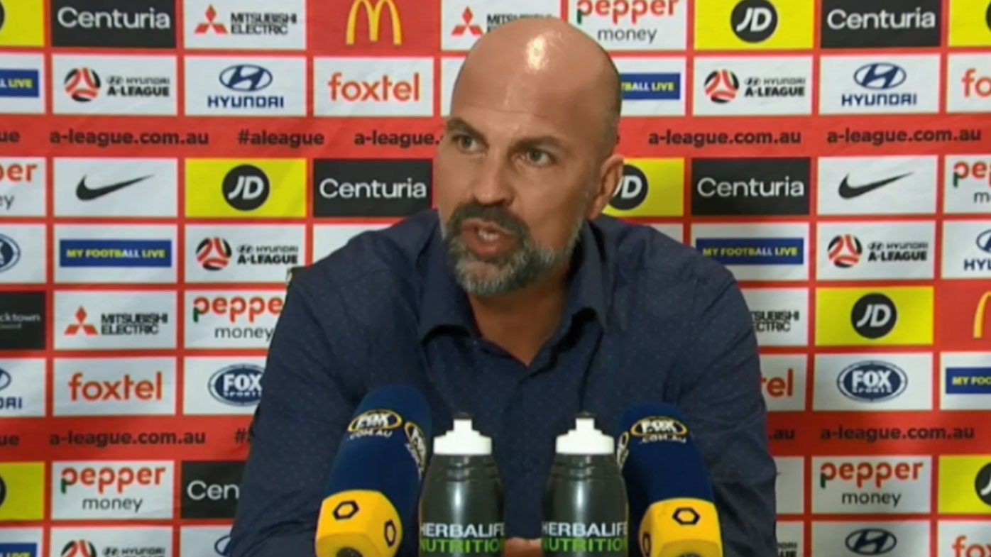 Markus Babbel fumes at his post-match press conference