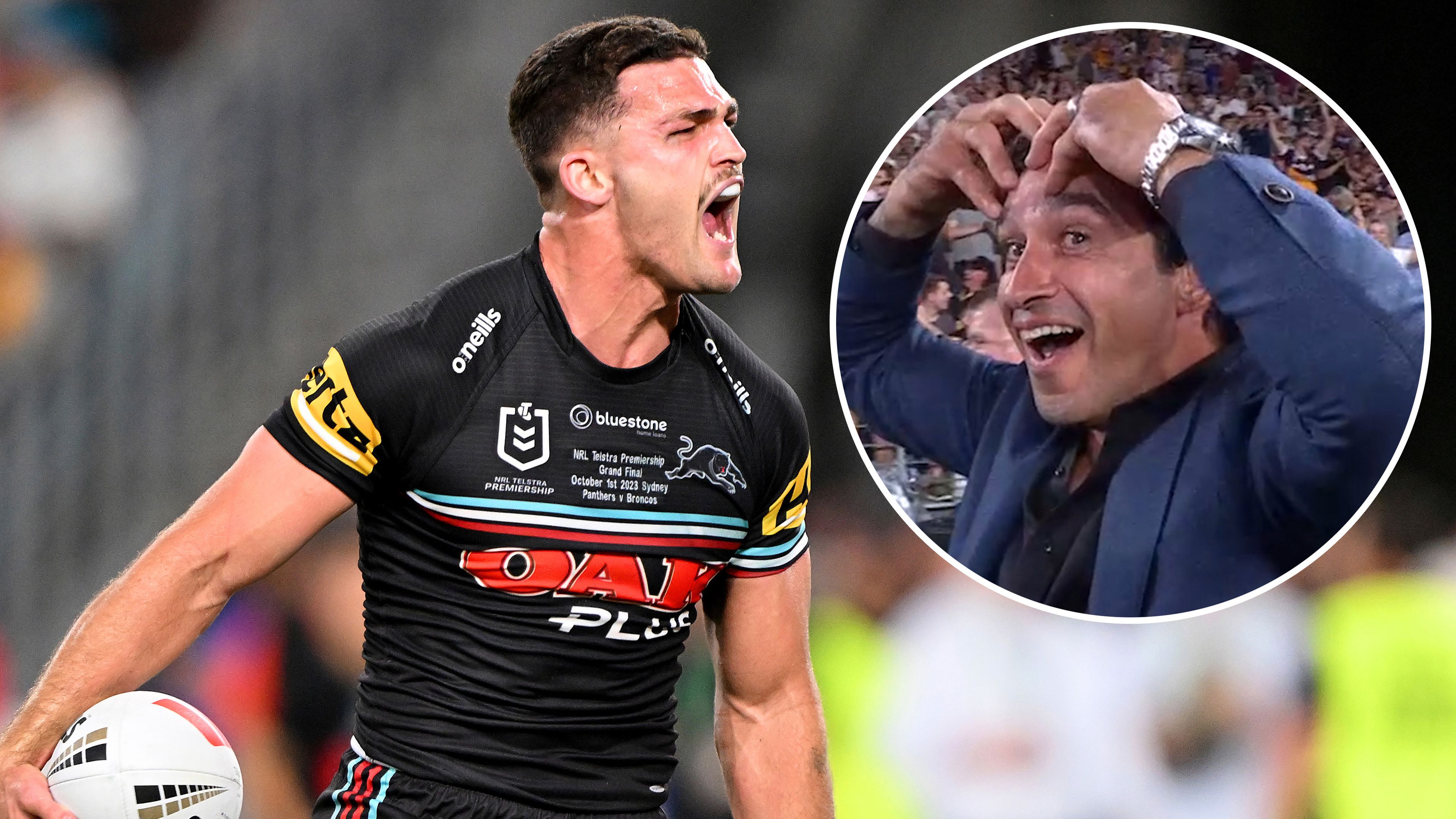 Johnathan Thurston 'in awe' of 'unfathomable' Nathan Cleary after grand final heroics