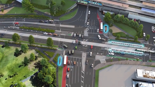 State’s first continuous flow intersection targeting notorious bottleneck