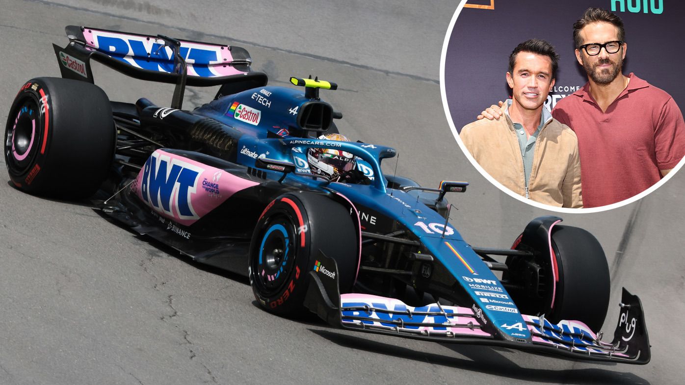 Hollywood stars Ryan Reynolds, Rob McElhenney among investment group purchasing 24 per cent stake in Alpine F1 team 