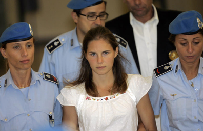 Knox spent four years in prison in Italy following the murder of her roommate.