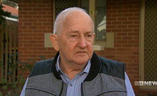 John Griffith said the little boy didn't make a noise when he drove off with him in the back seat. Picture: 9NEWS