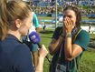'I'm so proud': Jess Fox in tears after sister's 'fairytale' gold