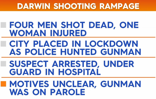 Darwin shooting - what we know