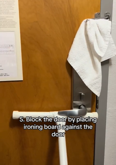 hotel safety routine