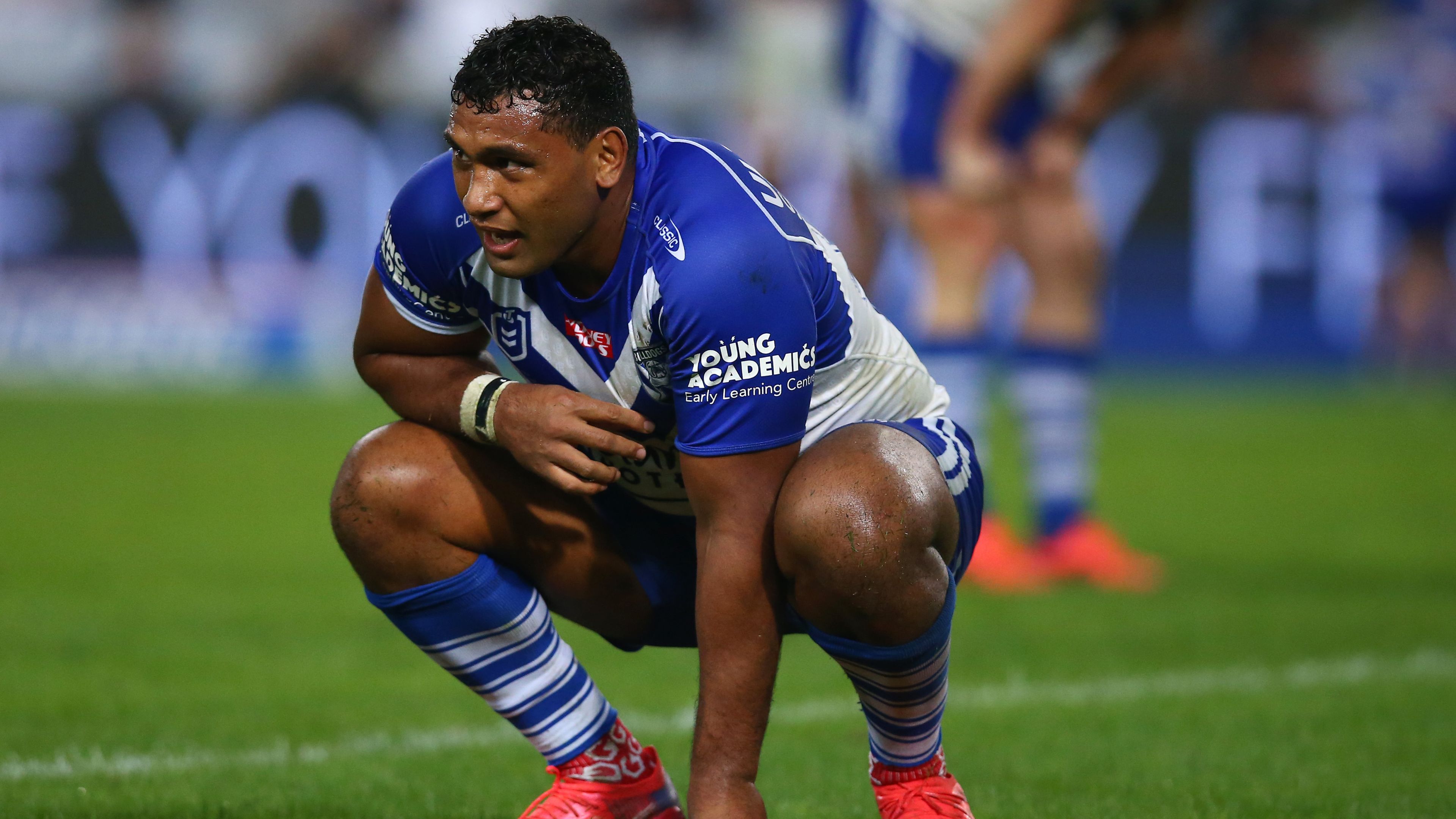 Question mark over Tevita Pangai Junior after star is benched for long periods during Bulldogs' 16-6 loss to Knights