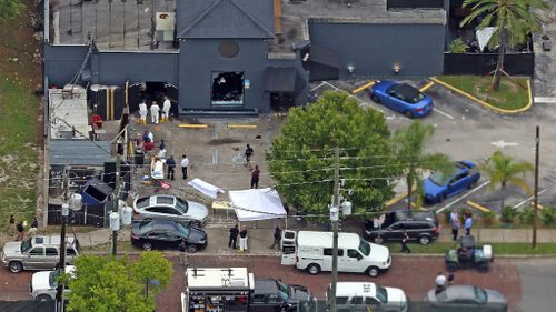 The Pulse nightclub in Orlando, Florida where 50 people were killed. (AP/Red Huber)