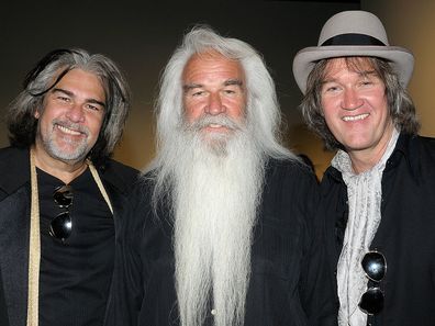 Rusty Golden, William Lee Golden, and Chris Golden attend the "Smokey Mountain Spring" special presentation & VIP reception at the Tennessee State Museum on June 27, 2012 in Nashville, Tennessee. (Photo by Beth Gwinn/Getty Images)