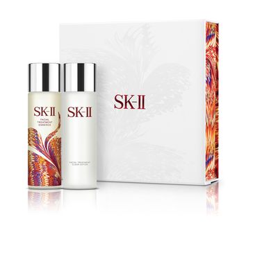 <a href="http://www.sephora.com.au/products/sk-ii-crystal-clear-skin-set" target="_blank">SK-II Crystal Clear Skin Set, $293.</a>