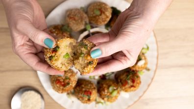 A fried-rice twist on arancini